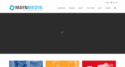 Desktop Screenshot of maynmedya.com